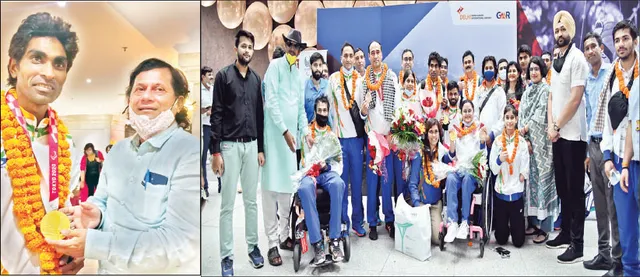 ଭାରତୀୟ ପାରାଲିମ୍ପିଆନ୍‌ଙ୍କ ଘର ବାହୁଡ଼ା