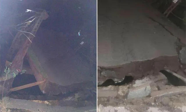 କୁଚିଣ୍ଡା ସହରକୁ ସଂଯୋଗ କରୁଥିବା ବ୍ରିଟିଶ ଅମଳର ୧୦୦ ବର୍ଷର ପୁରୁଣା ଝୁଲେନ ପୋଲ ଭୁଶୁଡ଼ିଲା