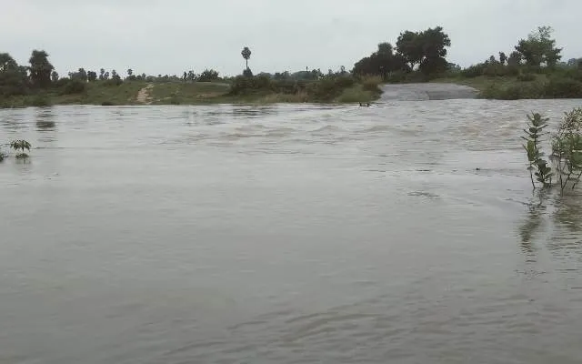 ଲଘୁଚାପଜନିତ ଲଗାଣ ବର୍ଷା, ଘୁଙ୍ଗି ନାଳ ପୋଲ ଉପରେ ପାଞ୍ଚ ଫୁଟ୍ ବନ୍ୟା ଜଳ