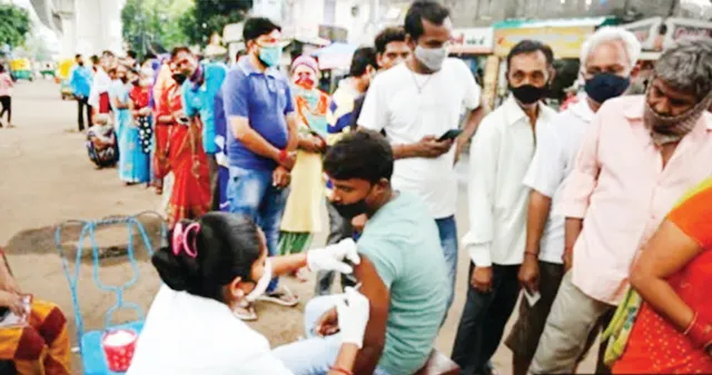 ଭାରତରେ ଟିକାକରଣ: ୭୯ କୋଟିରୁ ଅଧିକ ଡୋଜ୍‌ ଦିଆଗଲାଣି