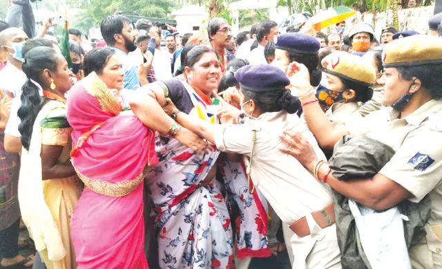 ଏସ୍‌ପି ଅଫିସ ରାସ୍ତା ପାଲଟିଲା ରଣକ୍ଷେତ୍ର; ବିଜେପି କର୍ମୀ ଓ ପୁଲିସ ମଧ୍ୟରେ ରକ୍ତାକ୍ତ ସଂଘର୍ଷ