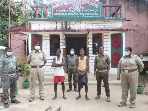 ବିଦ୍ୟୁତ୍‌ ତାର ବିଛାଇ ବନ୍ୟପ୍ରାଣୀ ଶିକାର, ୨ ଗିରଫ