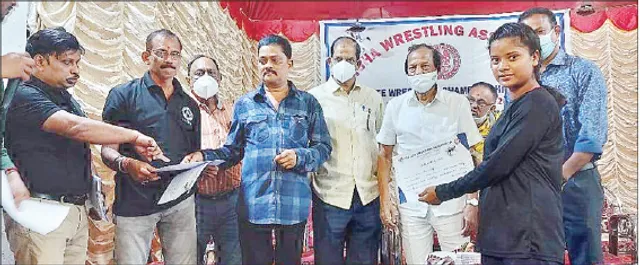 ରାଜ୍ୟ କୁସ୍ତି ପ୍ରତିଯୋଗିତା ଉଦ୍‌ଯାପିତ