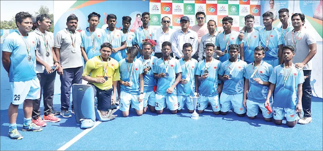 ଜାତୀୟ ଉପକନିଷ୍ଠ ଏକାଡେମି ହକି: ନାଭାଲ ଟାଟା ଏଚ୍‌ପିସିକୁ ରୌପ୍ୟ