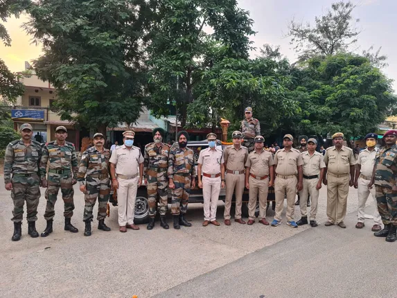 ସହିଦ ଜ୍ୟୋତିକୁ ଭଞ୍ଜନଗରରେ ଶ୍ରଦ୍ଧାଞ୍ଜଳି। (ଫଟୋ: ଶିବୁ)