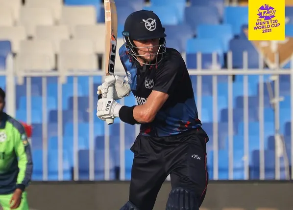 ଆୟର୍ଲାଣ୍ଡକୁ ୮ ଓ୍ବିକେଟରେ ହରାଇ ସୁପର-୧୨କୁ ଗଲା ନାମ୍ବିଆ