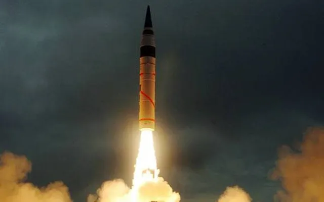 ଅଗ୍ନି-୫ ବାଲିଷ୍ଟିକ୍‌ ମିସାଇଲ୍‌ର ସଫଳ ପରୀକ୍ଷା 