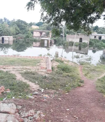 ଖରସୁଆଁ ନାଳ ଉପରେ ଅବୈଧ ନିର୍ମାଣ, ବର୍ଷା ପାଣିରେ ଉବୁଟୁବୁ ସିଡିଏ ପଶ୍ଚିମାଞ୍ଚଳ