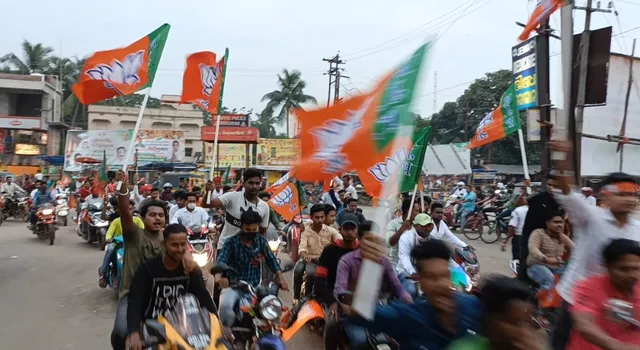 ଆସନ୍ତାକାଲି ବିଜେପିର ଭଦ୍ରକ ବନ୍ଦ ଲାଗି କମ୍ପିଲା ବିଜେପି ଶୋଭାଯାତ୍ରା