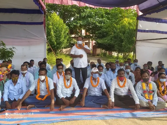 ସପ୍ତମ ବେତନ କମିସନ ଲାଗୁ କରିବାକୁ ନେଇ ଜିଲ୍ଲା ଶିକ୍ଷକ ସଂଘର ଧାରଣା