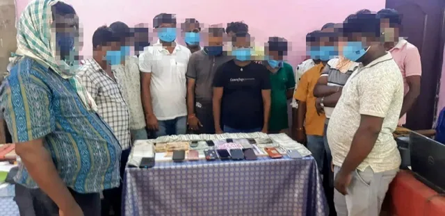 ଜୁଆ ଖେଳ ଉପରେ ଚଢଉ: ୨ ଲକ୍ଷ ୪୬ ହଜାର ଟଙ୍କା ଜବତ, ୩୭ ଗିରଫ