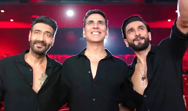 ଅକ୍ଷୟ, ଅଜୟ ଓ ରଣବୀର ଏକାଠି