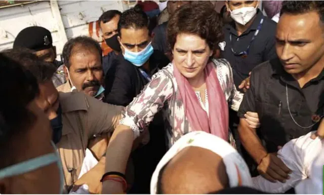 ପୁଣି ପ୍ରିୟଙ୍କା ଗାନ୍ଧୀଙ୍କୁ ଅଟକାଇଲା ୟୁପି ପୁଲିସ; ଯାଉଥିଲେ ହାଜତରେ ମୃତ୍ୟୁବରଣ କରିଥିବା ବ୍ୟକ୍ତିଙ୍କ ପରିବାରକୁ ଭେଟିବାକୁ