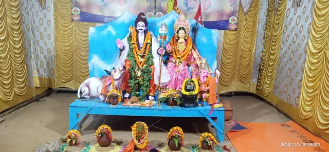 ଖୋର୍ଦ୍ଧା ସହରରେ ପୀଠରେ ତିନିଦିନିଆ ଦୁର୍ଗାପୂଜା ଆରମ୍ଭ  