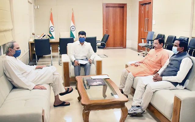 ମୁଖ୍ୟମନ୍ତ୍ରୀଙ୍କୁ ଭେଟିଲେ ପ୍ରହ୍ଲାଦ ଯୋଶୀ: ସୁନ୍ଦରଗଡ଼ରେ ଏମ୍‌ସ୍‌ ଦାବି କଲେ ନବୀନ