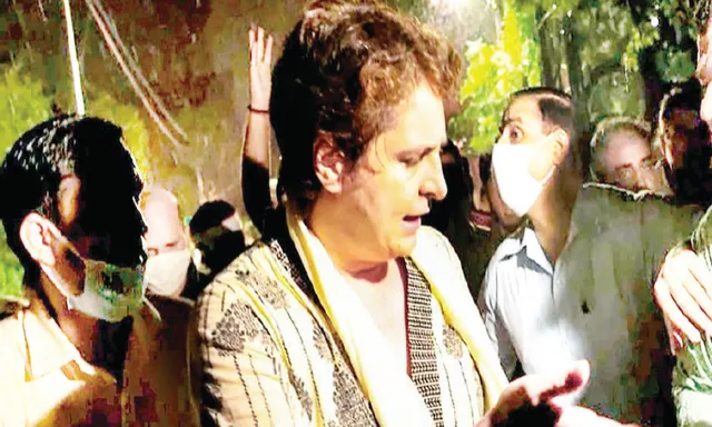 ଗିରଫ ପରେ ମୁକୁଳିଲେ ଅଖିଳେଶ: ଲଖିମପୁର ଯିବା ବାଟରେ ପ୍ରିୟଙ୍କା ଅଟକ, ଅନଶନରେ ବସିଲେ