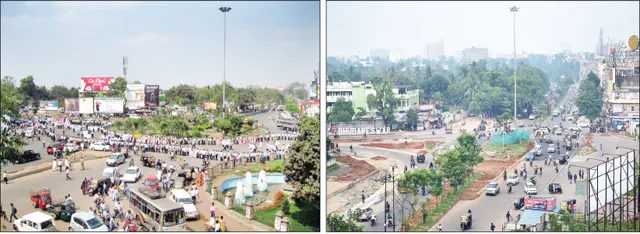 ମାଷ୍ଟର କ୍ୟାଣ୍ଟିନ୍‌ ଛକର ନକ୍ସା ବଦଳିଲା: ନୂଆ ରାସ୍ତା ବଢ଼ାଇଲା ଟ୍ରାଫିକ୍‌ ସମସ୍ୟା, ଷ୍ଟେସନରୁ ପିଏମ୍‌ଜି ରାସ୍ତା ବନ୍ଦ, ଲୋକେ ହନ୍ତସନ୍ତ