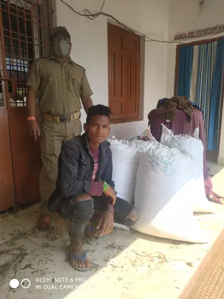 ୧୦୨କିଲୋ ଗଂଜେଇ ଜବତ, ଜଣେ ଗିରଫ