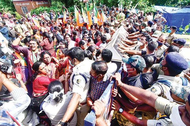 ସିବିଆଇ ତଦନ୍ତ ଦାବିରେ ବିଜେପିର ନବୀନ ନିବାସ ଘେରାଉ ଉଦ୍ୟମ