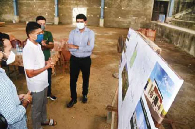 ଶ୍ରୀଜଗନ୍ନାଥ ଷ୍ଟାଡିୟମ କାର୍ଯ୍ୟର ସମୀକ୍ଷା