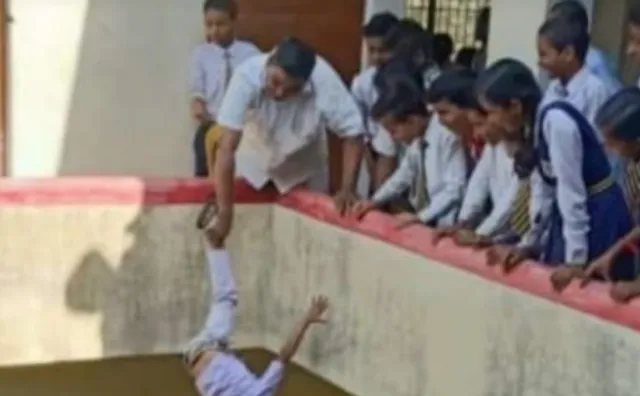 ଦୁଷ୍ଟ ଛାତ୍ରଙ୍କୁ ସାବାଡ଼ କରିବାକୁ ବାଲକୋନୀରୁ ଓଲଟାଇଲେ ପ୍ରଧାନଶିକ୍ଷକ