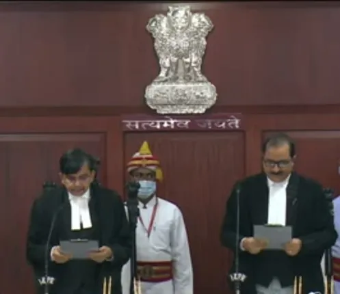 ଓଡ଼ିଶା ହାଇକୋର୍ଟର ବିଚାରପତି ଭାବେ ଶପଥ ଗ୍ରହଣ କଲେ ଜଷ୍ଟିସ ଆଦିତ୍ୟ କୁମାର ମହାପାତ୍ର