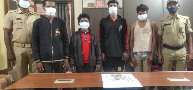 ଚୋରି ଗହଣା ଉଦ୍ଧାର, ୪ ଗିରଫ