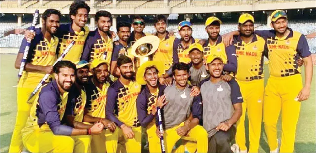 ସୟଦ ମୁସ୍ତାକ ଅଲୀ ଟ୍ରଫି: ଶାହରୁଖଙ୍କ ‌ଶେଷ ବଲ୍‌ ଛକାରେ ତାମିଲନାଡ଼ୁ ବିଜେତା