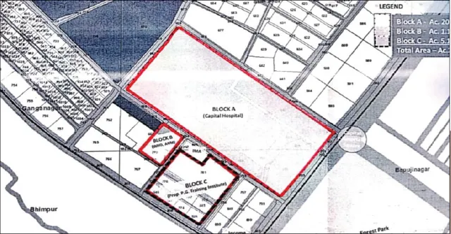 କ୍ୟାବିନେଟ୍‌ରେ ଅନୁମୋଦନ: କ୍ୟାପିଟାଲ ହସ୍ପିଟାଲ ପିଜି ଇନ୍‌ଷ୍ଟିଚ୍ୟୁଟ୍‌କୁ ୬ ଏକର
