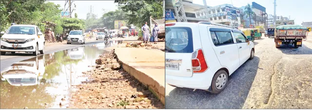 ପାତ୍ରପଡ଼ା, ଜାଗମରା ରାସ୍ତା ଶୋଚନୀୟ: ମରାମତିକୁ ଚାହିଁ ଚାହିଁ ଆଖି ଜଳକା