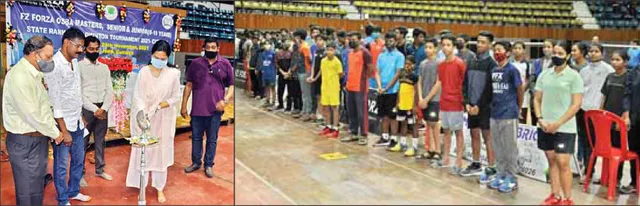 ରାଜ୍ୟ ରୢାଙ୍କିଙ୍ଗ୍‌ ବ୍ୟାଡ୍‌ମିଣ୍ଟନ୍‌ ପ୍ରତିଯୋଗିତା ଆରମ୍ଭ: ଭାଗନେଲେ ୨୫୦ ପ୍ରତିଯୋଗୀ