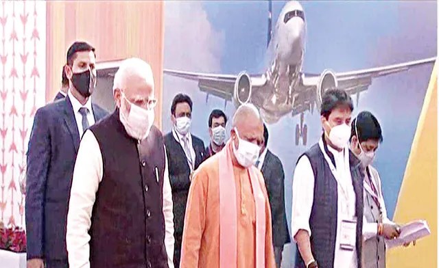 ନଏଡ଼ାରେ ଏସିଆର ବୃହତ୍ତମ ଏୟାରପୋର୍ଟ: ଶିଳାନ୍ୟାସ କଲେ ମୋଦୀ, ଉତ୍ତର ଭାରତର ‘ଲଜିଷ୍ଟିକ୍ସ ଗେଟ୍‌ୱେ’