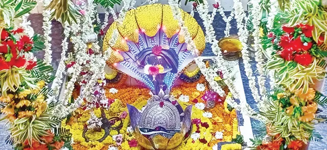 ଧବଳେଶ୍ୱରଙ୍କ ବଡ଼ସିଙ୍ଗାର‌ ବେଶ, ବିଳମ୍ବିତ ରାତିରେ ପ୍ରସିଦ୍ଧ ‌ଗଜ ଭୋଗ