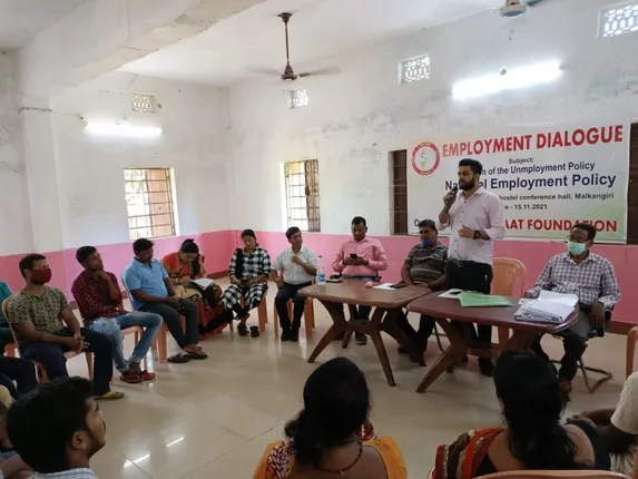ବେରୋଜଗାର ସମସ୍ୟାର ସମାଧାନରେ ରାଷ୍ଟ୍ରୀୟ ରୋଜଗାର ନୀତି ସଂପର୍କିତ ଆଲୋଚନାଚକ୍ର
