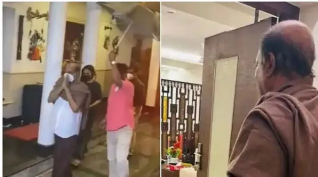 ହସ୍ପିଟାଲରୁ ଘରେ ପହଞ୍ଚିବା ପରେ ଫଟୋ ସେୟାର କରି ରଜନୀକାନ୍ତ ଲେଖିଲେ ଏଭଳି କଥା...