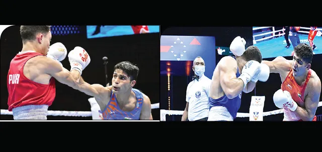 ବିଶ୍ବ ମୁଷ୍ଟିଯୁଦ୍ଧ କ୍ବାର୍ଟରରେ ନିଶାନ୍ତ, ସଞ୍ଜୀତ