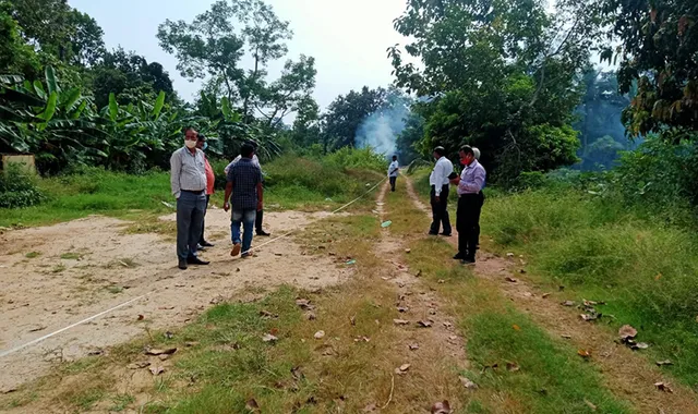 ମା’ ତାରିଣୀ ମନ୍ଦିର ଭିତ୍ତିଭୂମି ଦେଖିଲେ ପର୍ଯ୍ୟଟନ ବିଭାଗ ଯନ୍ତ୍ରୀ