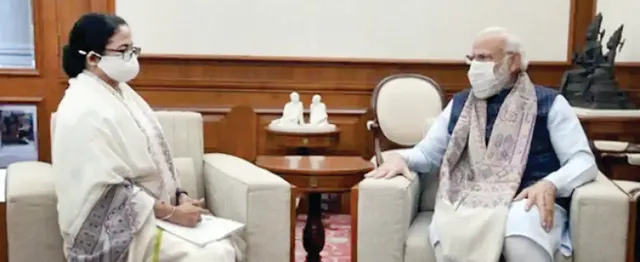 ପ୍ରଧାନମନ୍ତ୍ରୀଙ୍କୁ ଭେଟିଲେ ମମତା: ବିଏସ୍‌ଏଫ୍‌ର ଅଧିକାର ପରିସର ବୃଦ୍ଧିକୁ ବିରୋଧ