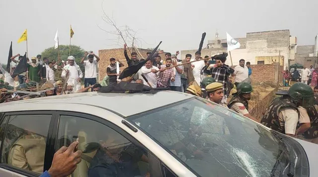 ବିଜେପି ସାଂସଦଙ୍କ ଗାଡ଼ି ଭଙ୍ଗାରୁଜା କଲେ ଚାଷୀ, ୨ ଗିରଫ