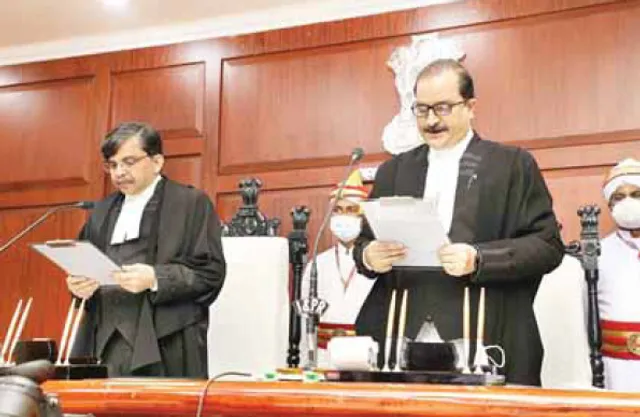 ଶପଥ ନେଲେ ଜଷ୍ଟିସ୍ ଆଦିତ୍ୟ କୁମାର ମହାପାତ୍ର