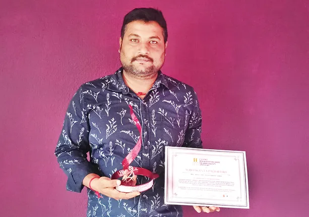 ସାମ୍ବାଦିକ ଶୁଭକାନ୍ତଙ୍କୁ ଲାଡଲି ମିଡିଆ ପୁରସ୍କାର