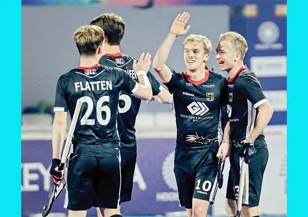 ଜୁନିୟର ପୁରୁଷ ହକି ବିଶ୍ବକପ୍‌: ଜର୍ମାନି ପୁଲ୍‌ ‘ଡି’ ଟପ୍ପର୍‌