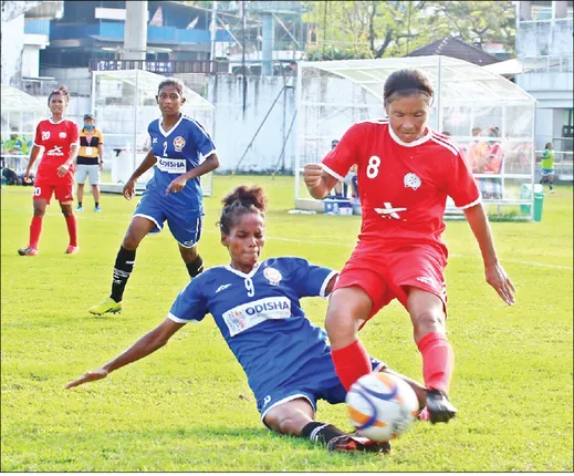 ଜାତୀୟ ମହିଳା ଫୁଟ୍‌ବଲ୍‌: ପେନାଲ୍ଟିରେ ହାରି ଓଡ଼ିଶା ବିଦା