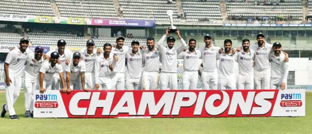 ଭାରତର ସର୍ବବୃହତ୍‌ ଟେଷ୍ଟ୍‌ ବିଜୟ: ନ୍ୟୁଜିଲାଣ୍ଡ୍‌ ୩୭୨ ରନ୍‌ରେ ପରାସ୍ତ, ଭାରତ ୧-୦ରେ ଶୃଙ୍ଖଳା ଜିତିଲା