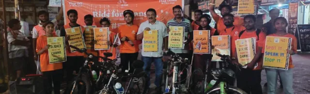 ୧୫୦୦ କିମି ସାଇକେଲ ଯାତ୍ରାରେ ମାନବ ଚାଲାଣ ନେଇ ସଚେତନତା