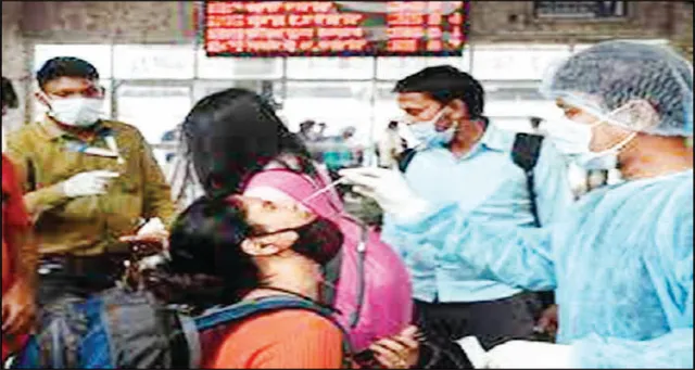 ମୁମ୍ବାଇରେ କ୍ଷିପ୍ର ସଂକ୍ରମଣ: ୨୪ ଘଣ୍ଟାରେ ୩,୬୭୧ ନୂଆ ମାମଲା, ଗତକାଲି ତୁଳନାରେ ୪୬% ବୃଦ୍ଧି