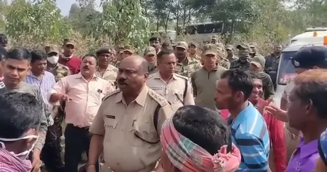 ଖଡ଼ିମାଟି ଖନନକୁ ବିରୋଧ: ଘଟଣାସ୍ଥଳରେ ଉତ୍ତେଜନା 