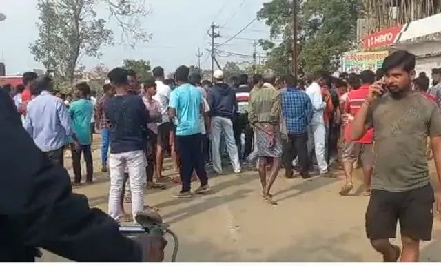 ଗାଡ଼ି ଧକ୍କାରେ ସାଇକଲ ଆରୋହୀ ମୃତ, ଉତ୍ତ୍ୟକ୍ତ ଲୋକଙ୍କ ରାସ୍ତା ଅବରୋଧ