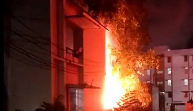 ବୁର୍ଲା ବଡ଼ ଡାକ୍ତରଖାନାରେ ଅଗ୍ନିକାଣ୍ଡ