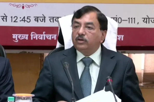 ନିର୍ଦ୍ଧାରିତ ସମୟରେ ଉତ୍ତର ପ୍ରଦେଶ ନିର୍ବାଚନ ପାଇଁ ସବୁ ଦଳ ଚାହୁଁଛନ୍ତି: ମୁଖ୍ୟ ନିର୍ବାଚନ କମିସନ୍‌